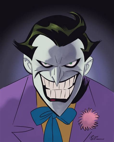 drawing batman joker from cartoon
